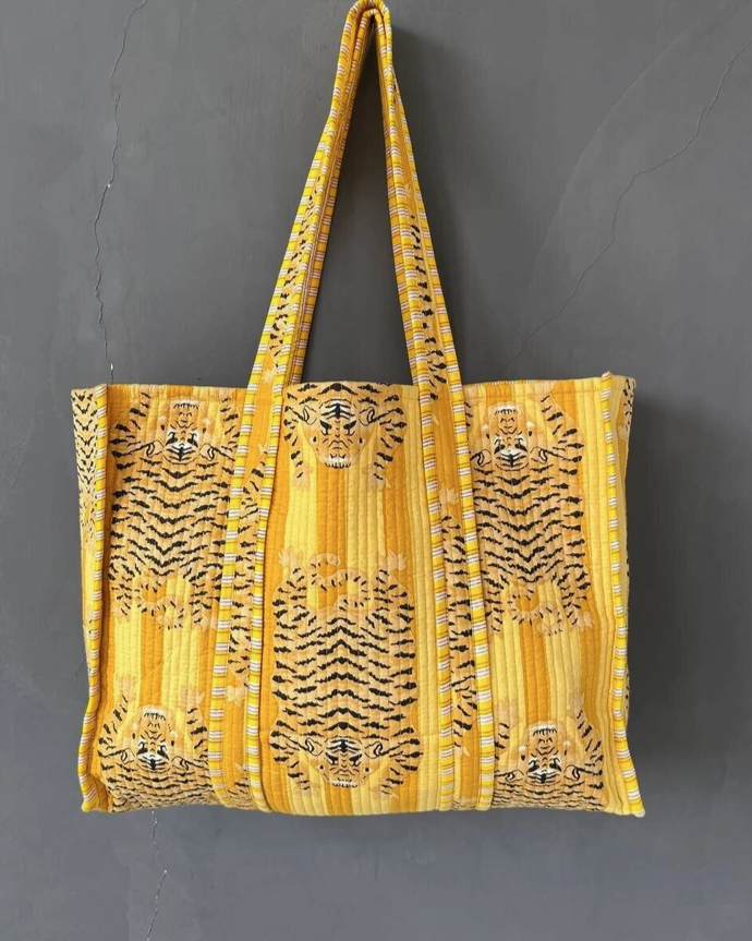Quilted Tote Bag