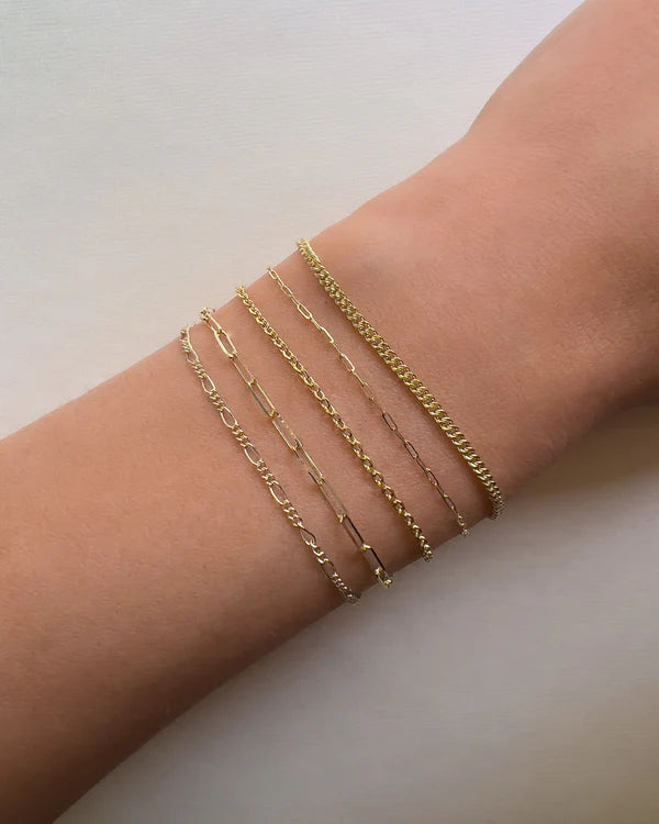 Small Curb Link Chain Bracelet