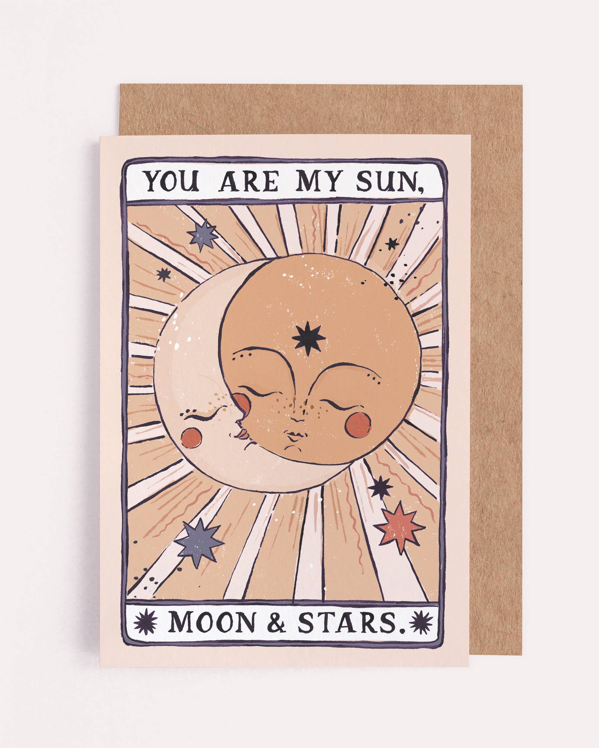 Sun, Moon & Stars Card