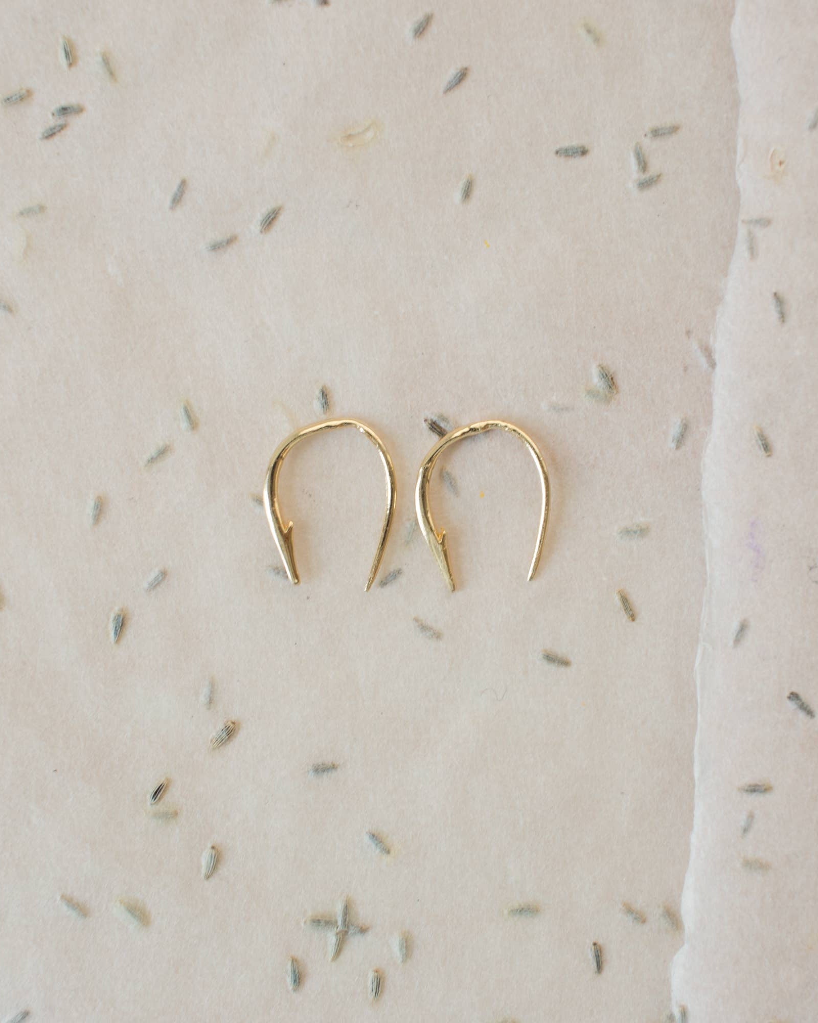 Small Hook Poke Earrings