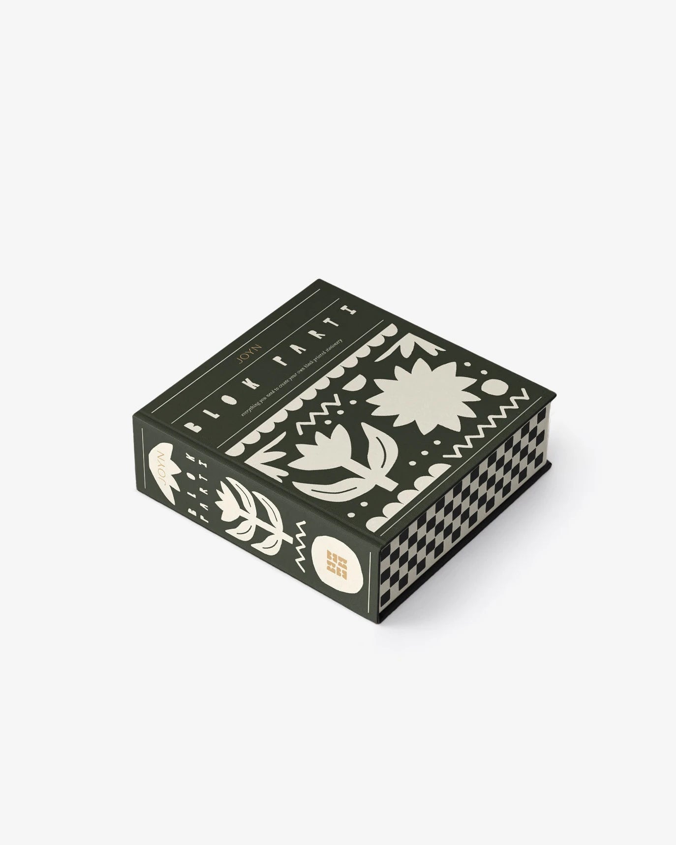 BLOK PARTI Block Printing Kit - Tulip Print Stationery Set