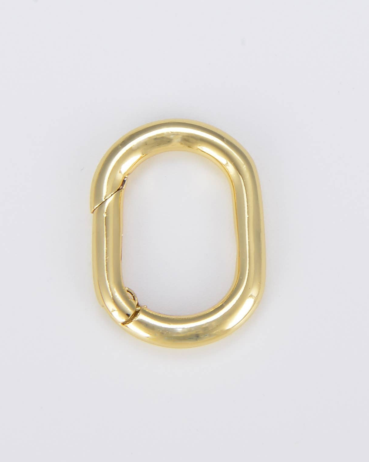 Oval 20mm Spring Ring Charm Holder