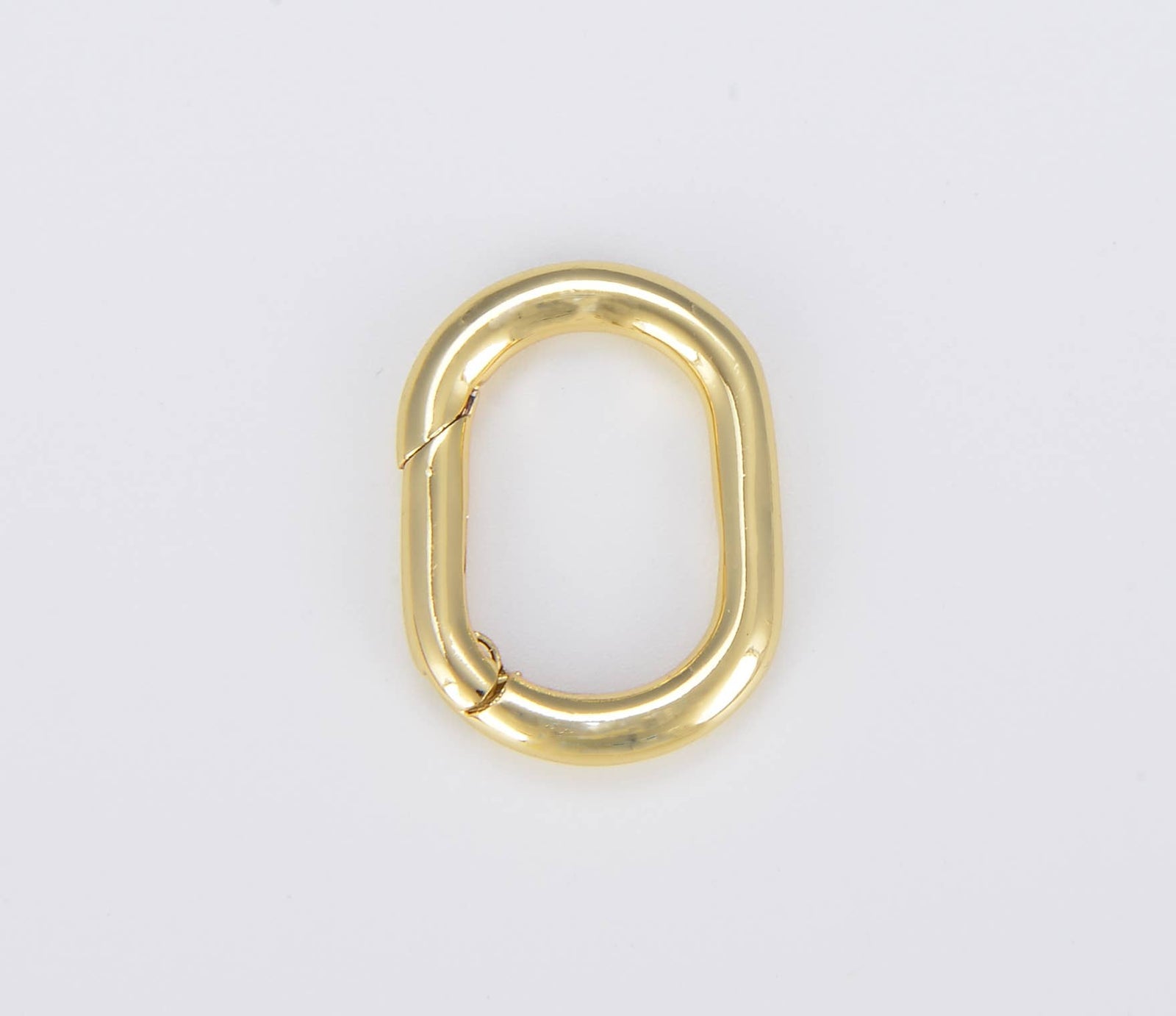 Oval 20mm Spring Ring Charm Holder