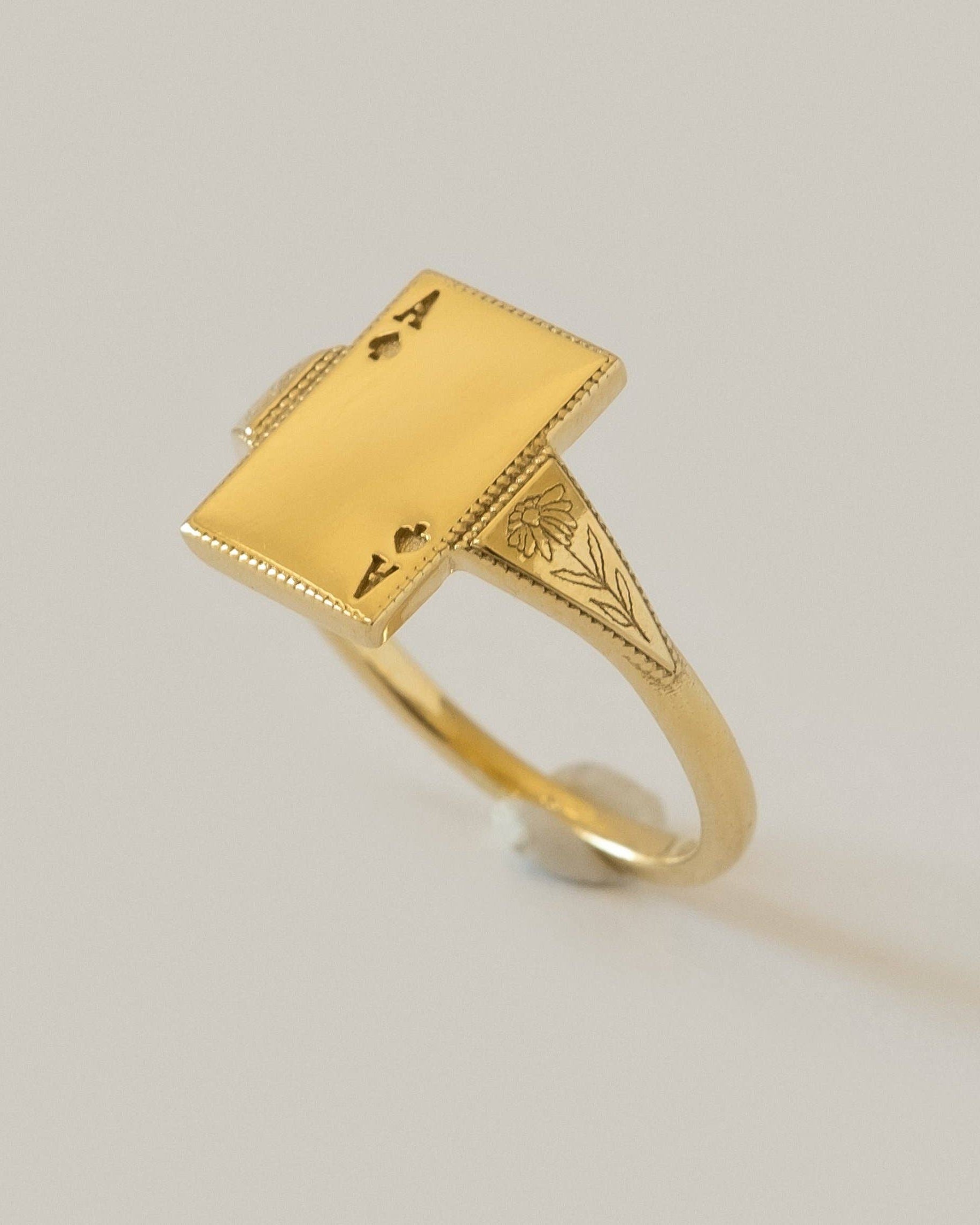 Ace of Spades Ring