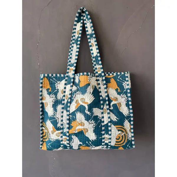 Quilted Tote Bag