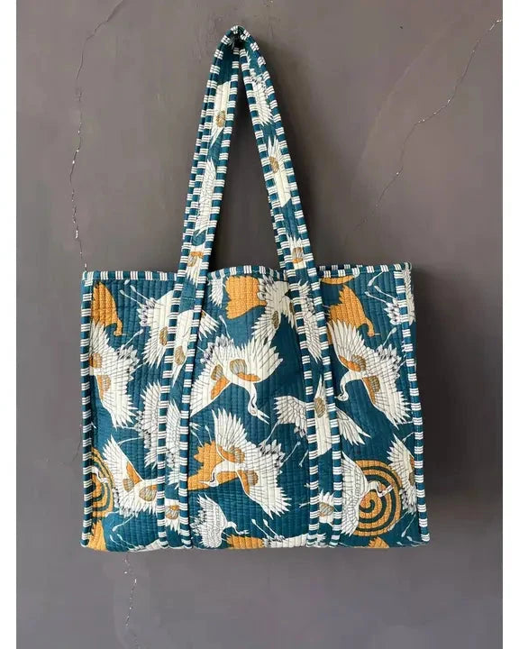 Quilted Tote Bag