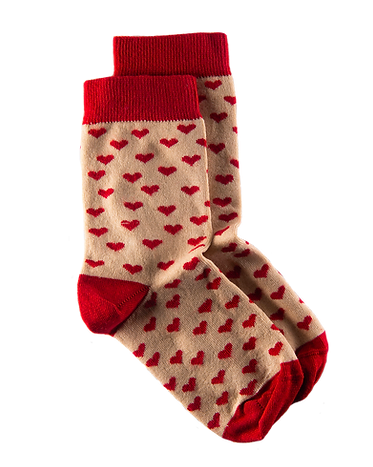 Women's organic cotton socks - Paulette à Coeur