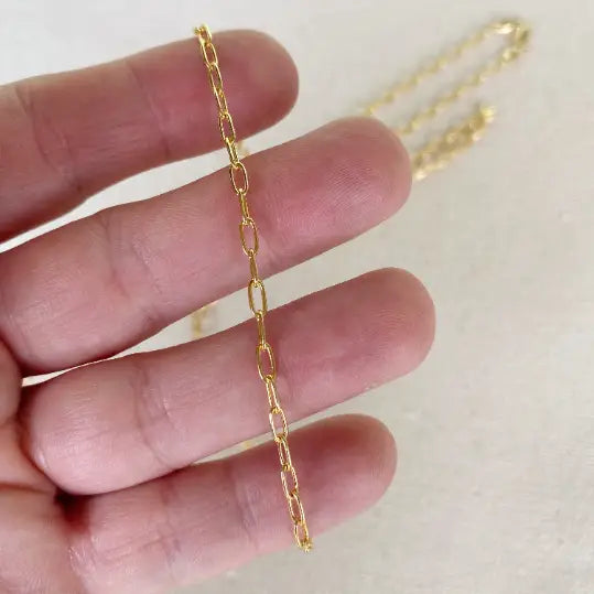 Mini Paperclip Necklace-Charmbar