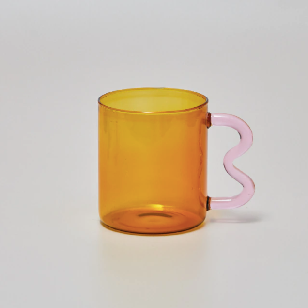 Colorful Ear Glass Mug