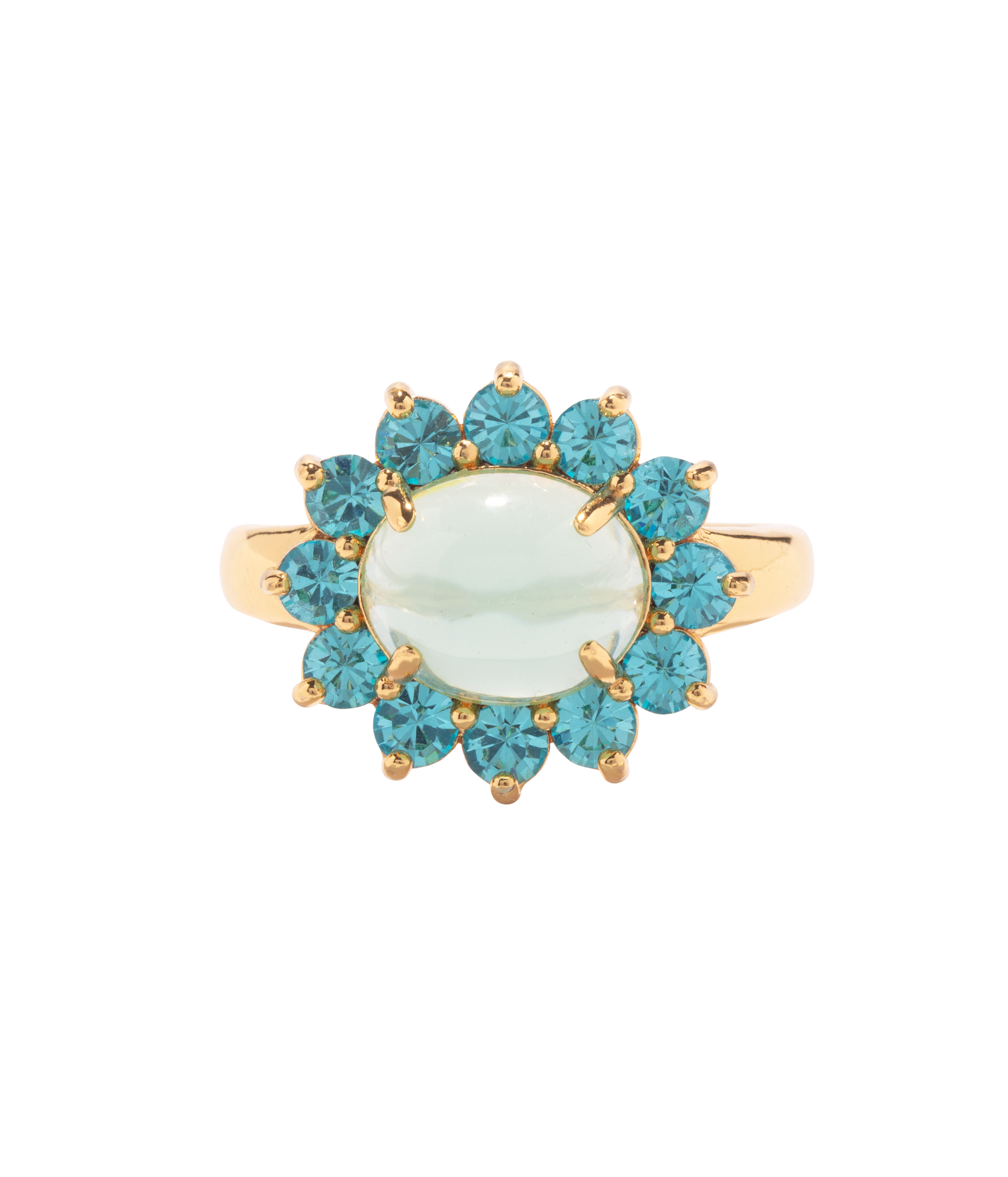 Georgie Ring in Aqua