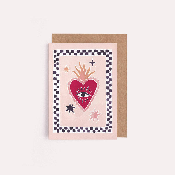 Sacred Heart Mini Love Card