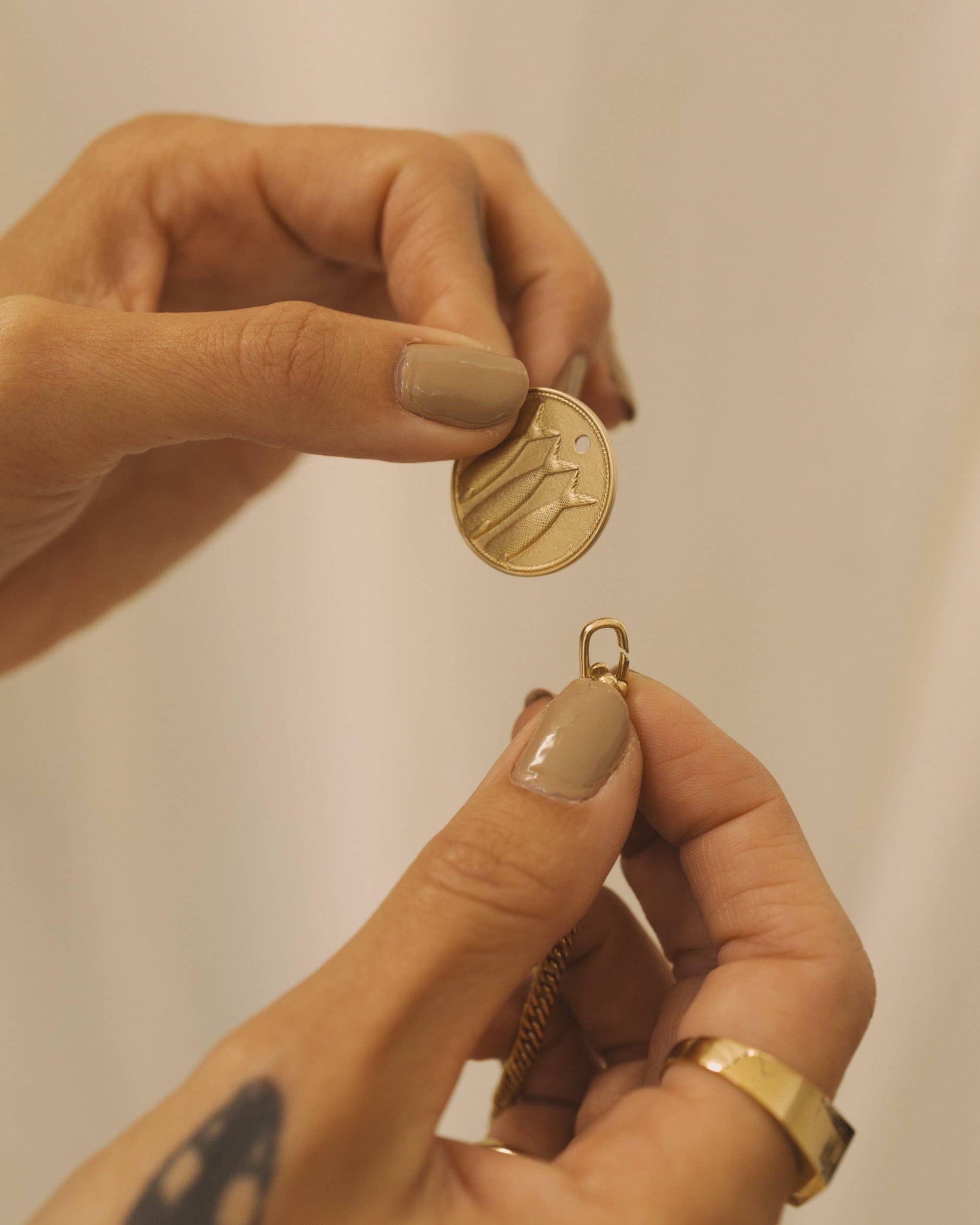 Lil Heads or Tails Necklace