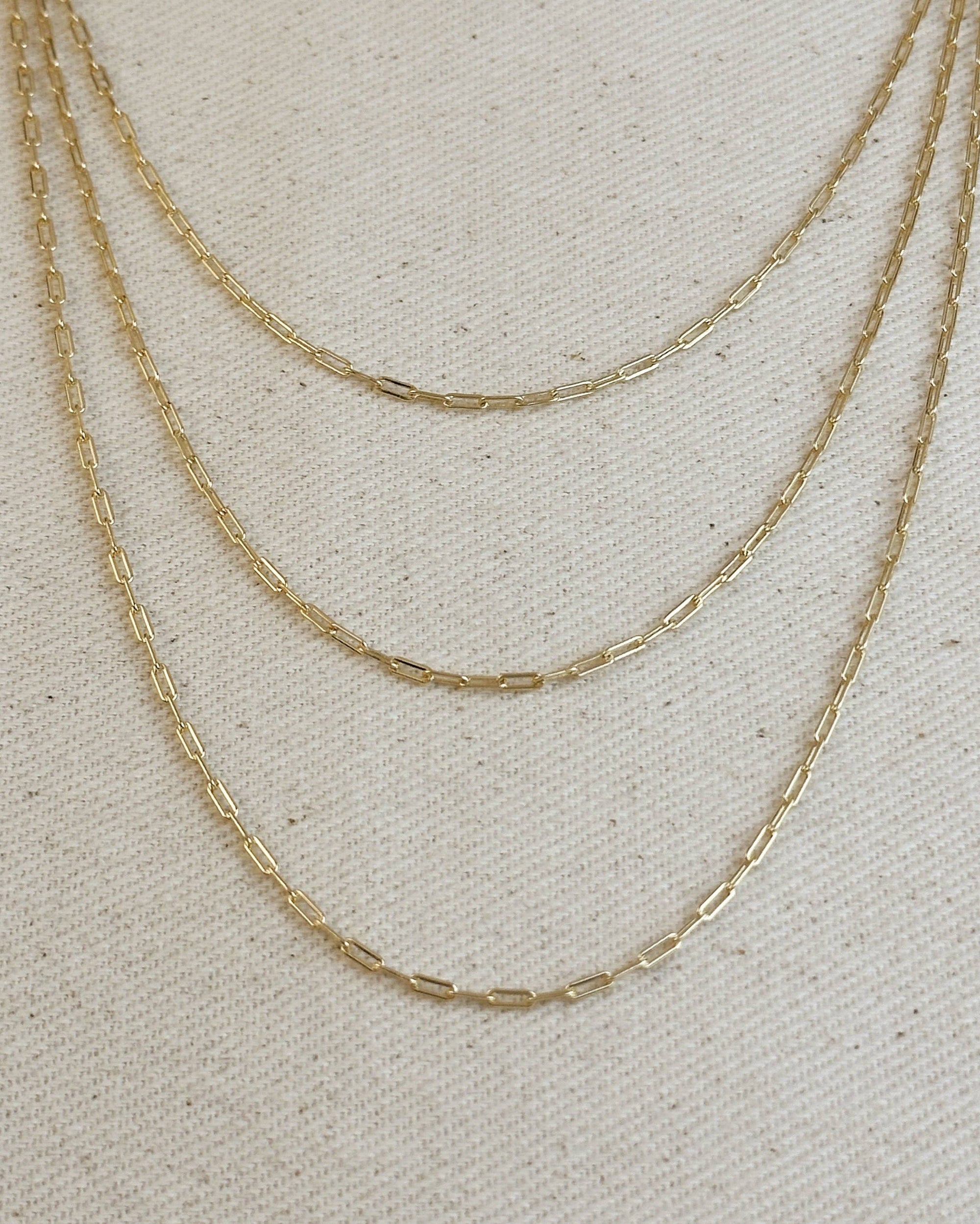 Tiny Paperclip Chain