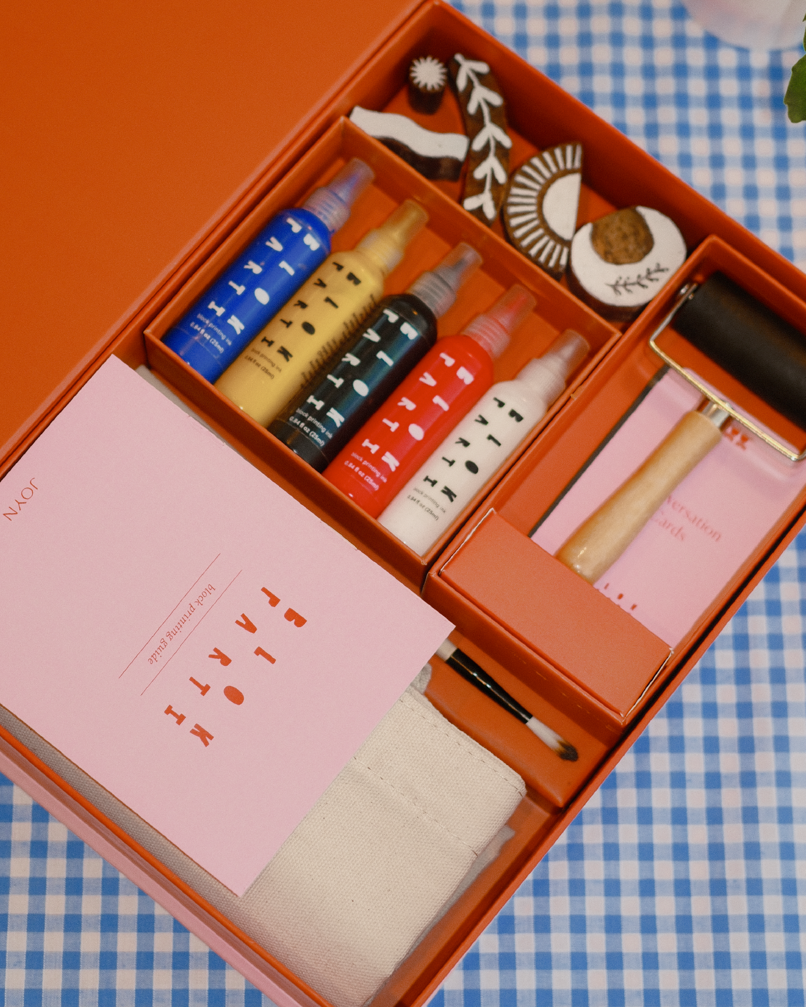 BLOK PARTI Block Printing Kit - Cosmic Print Tote Bag