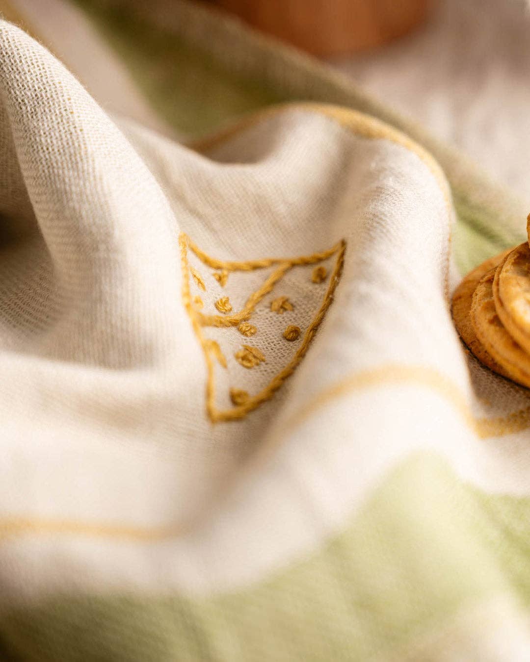 Cheese - Hand Stitched Kitchen Towel