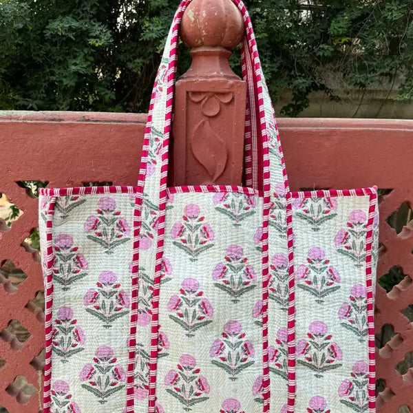 Quilted Tote Bag