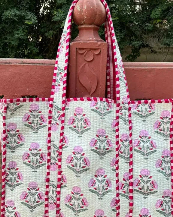 Quilted Tote Bag