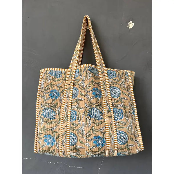 Quilted Tote Bag