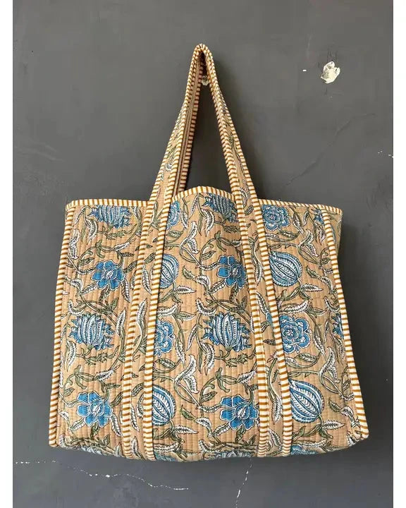 Quilted Tote Bag