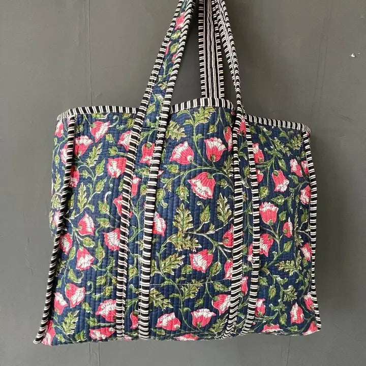 Quilted Tote Bag