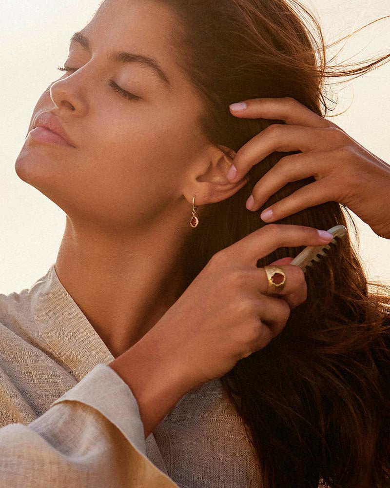 Lysia Rosewood Earrings
