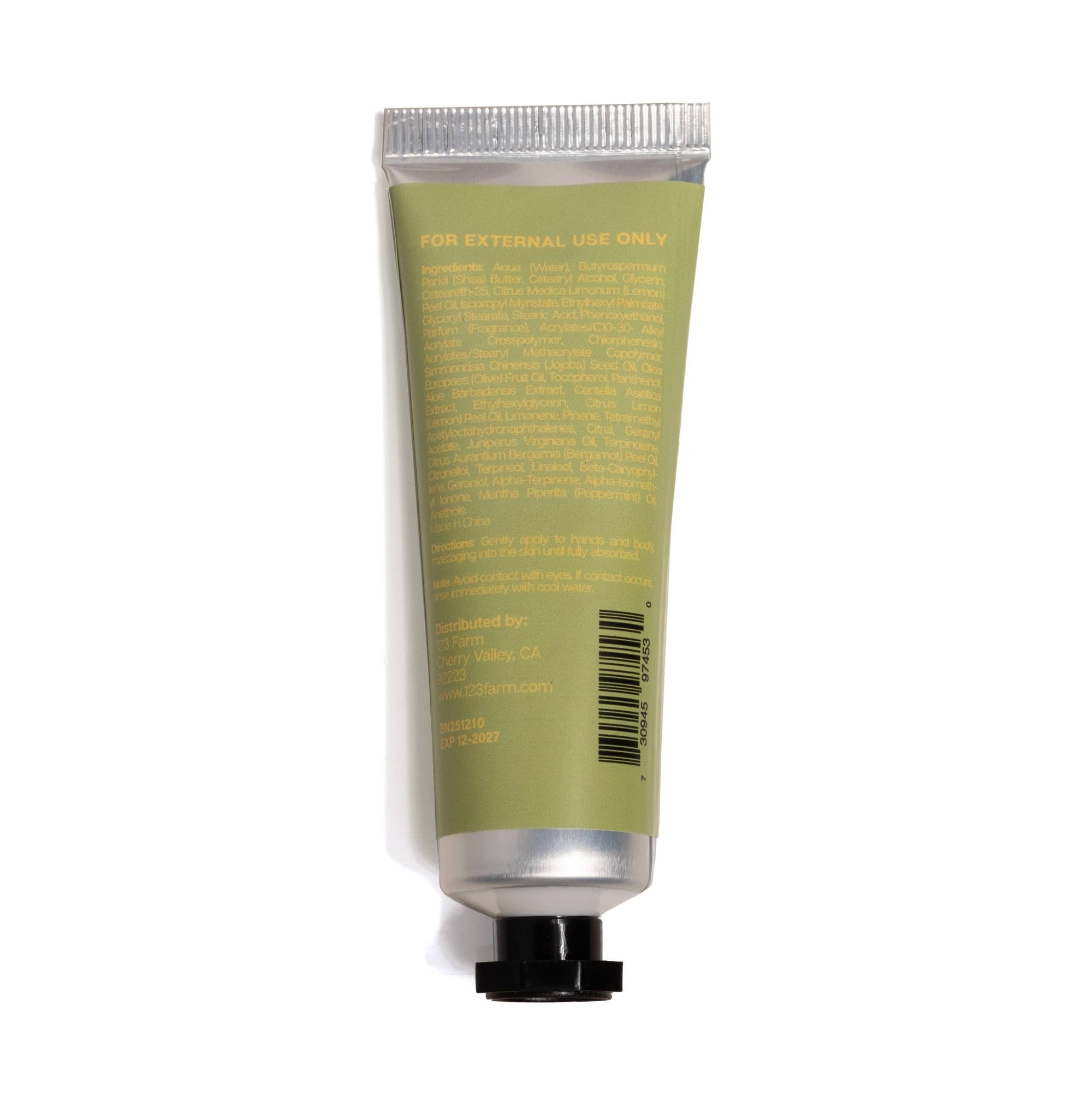 Lemon Verbena Hand Cream 1 oz – Flower Market