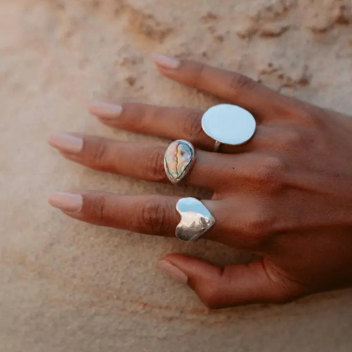 Eros Heart Signet Ring