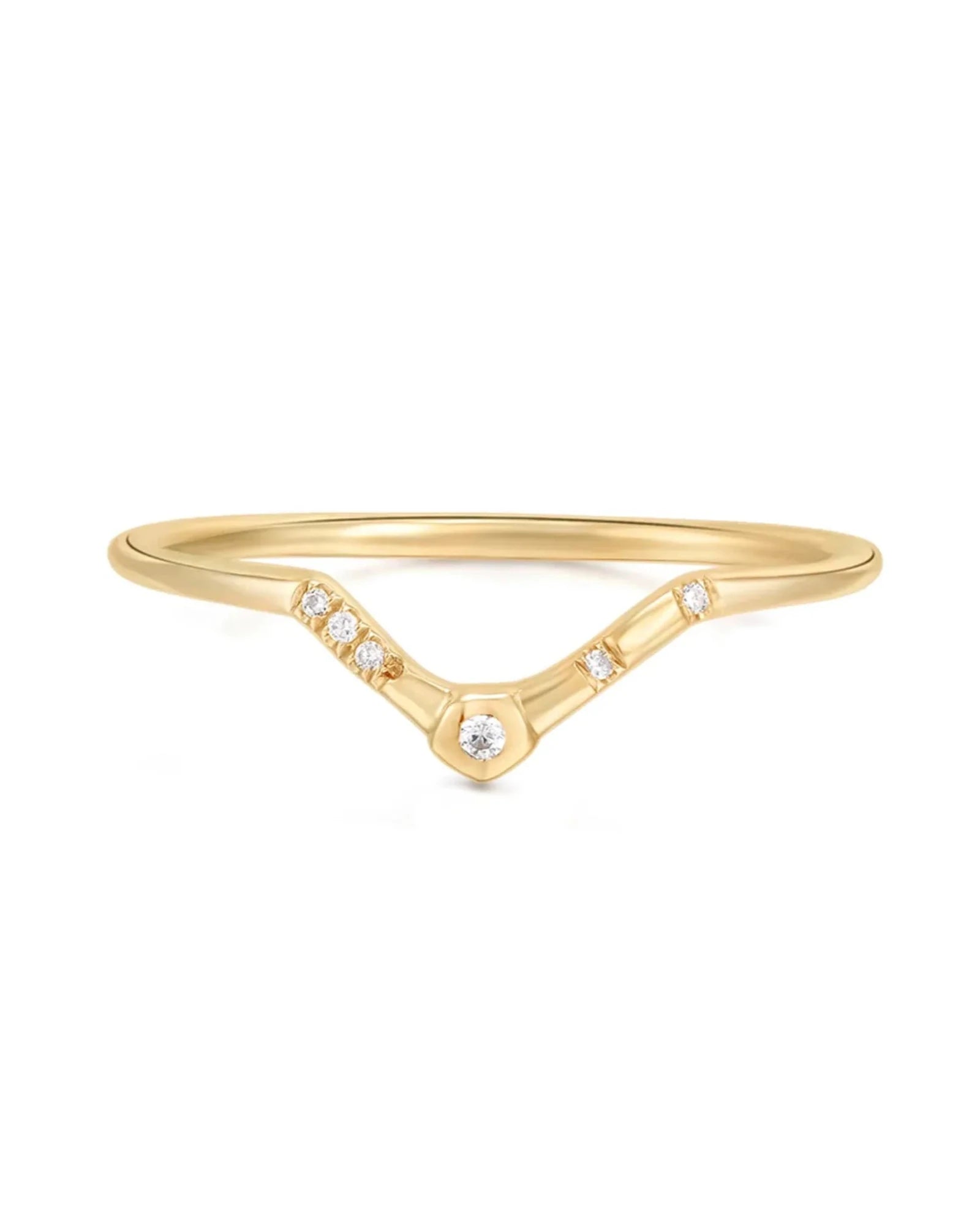 Diamond Mod Arc Ring