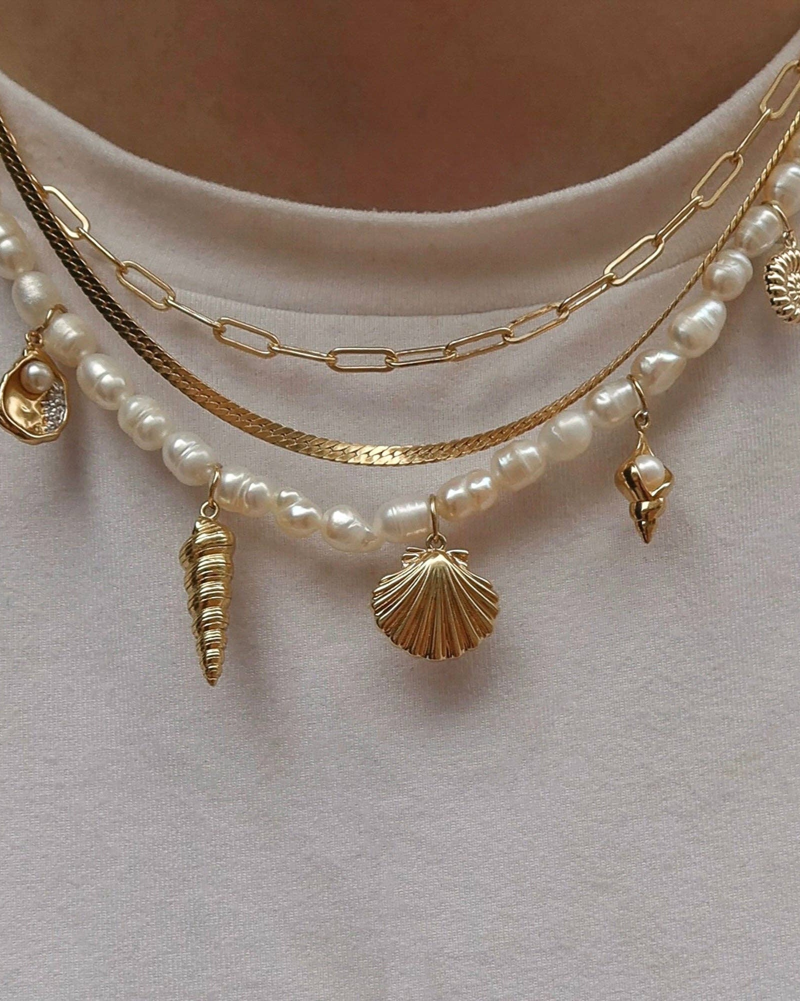 Lana Spiral Shell Charm