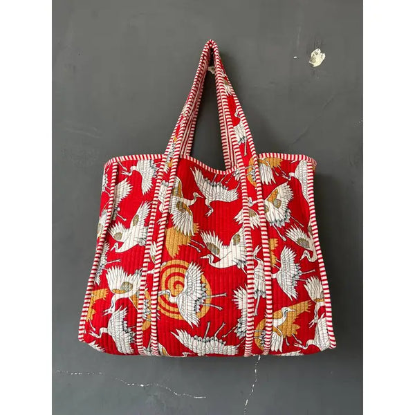 Quilted Tote Bag