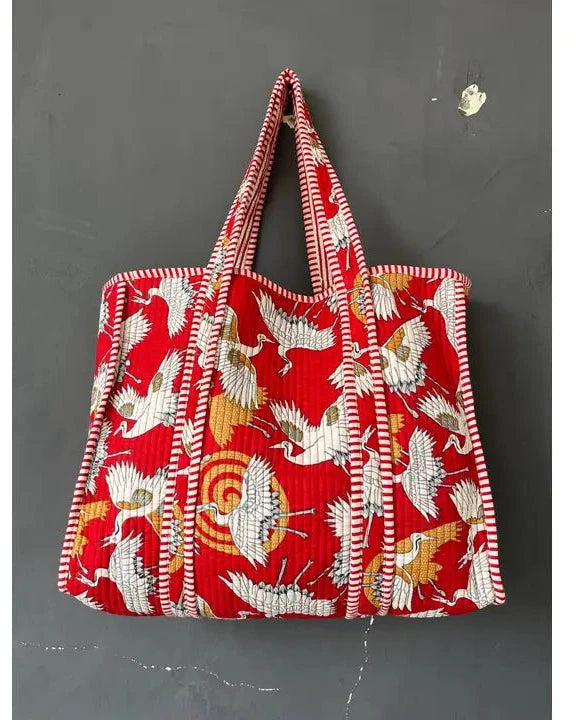 Quilted Tote Bag