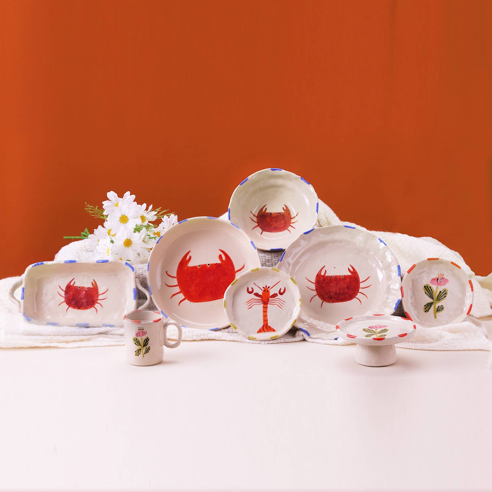 Flower Trinket Tray-Ceramic Ring Dish-Jewelry Tray- Bloom