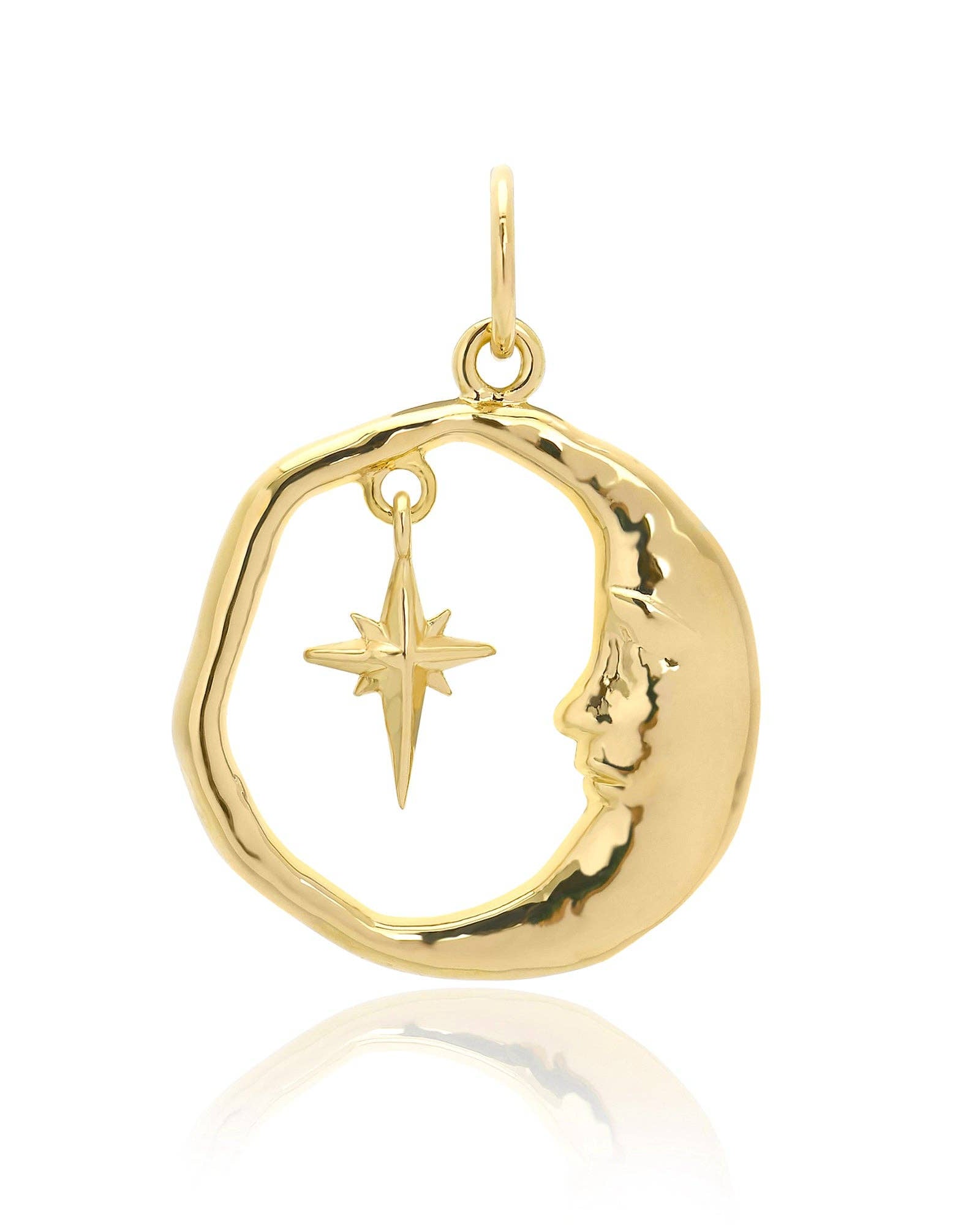 Atlas Moon and Star Charm