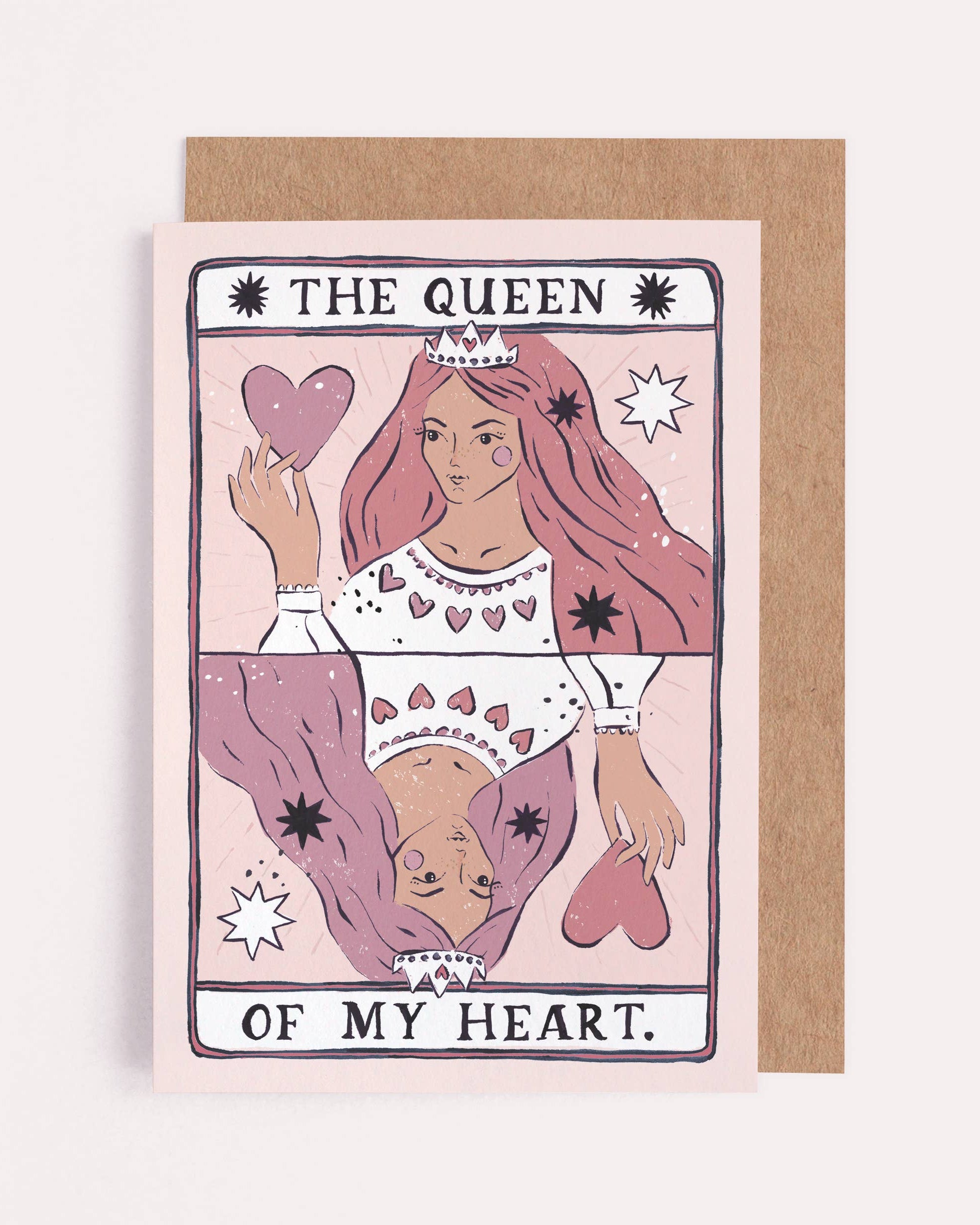 Queen of My Heart Card