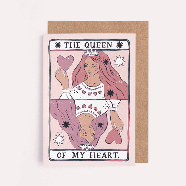 Queen of My Heart Card