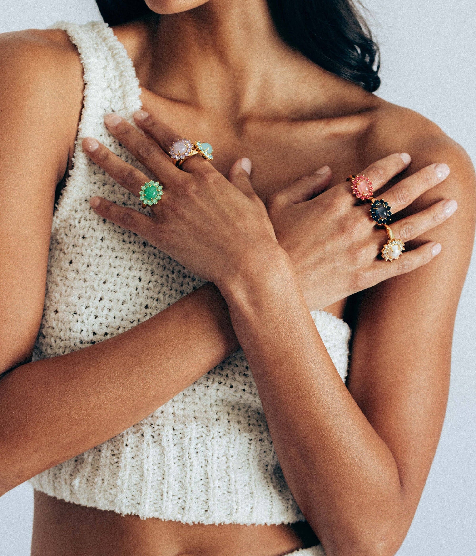 Georgie Ring in Pearl