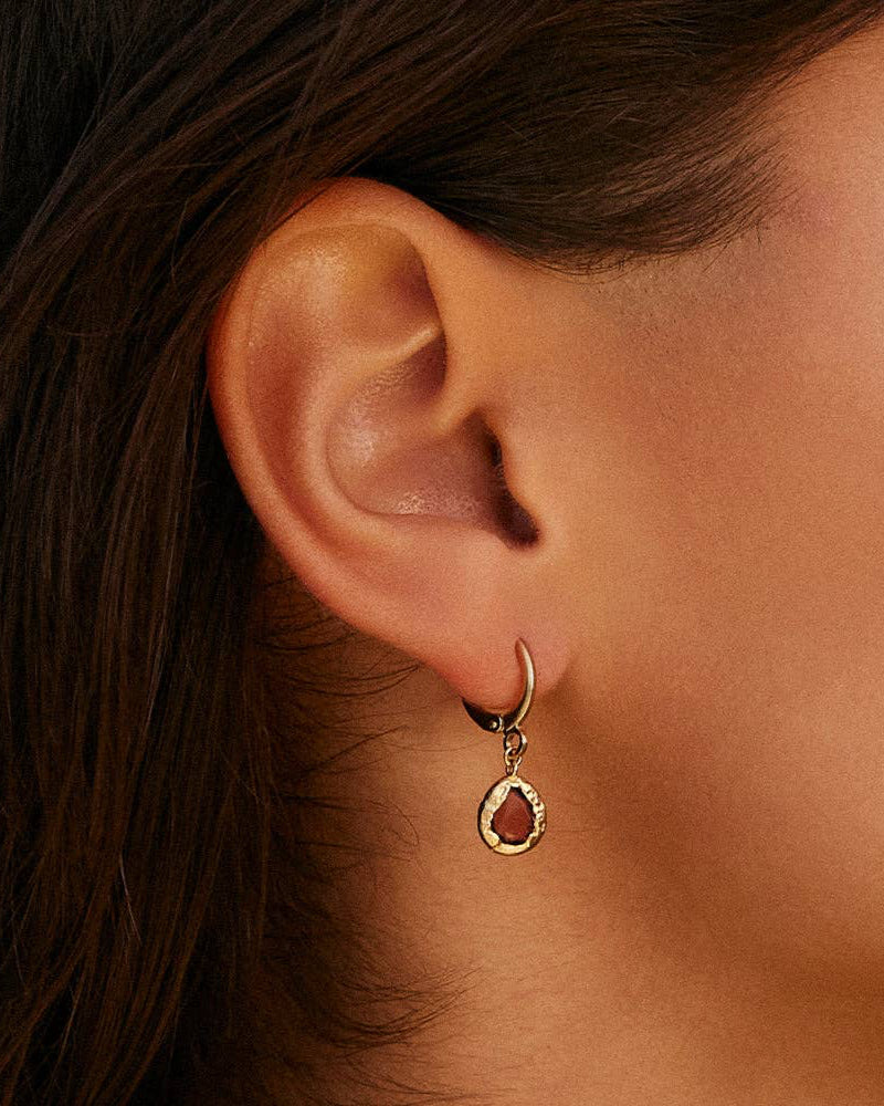 Lysia Rosewood Earrings