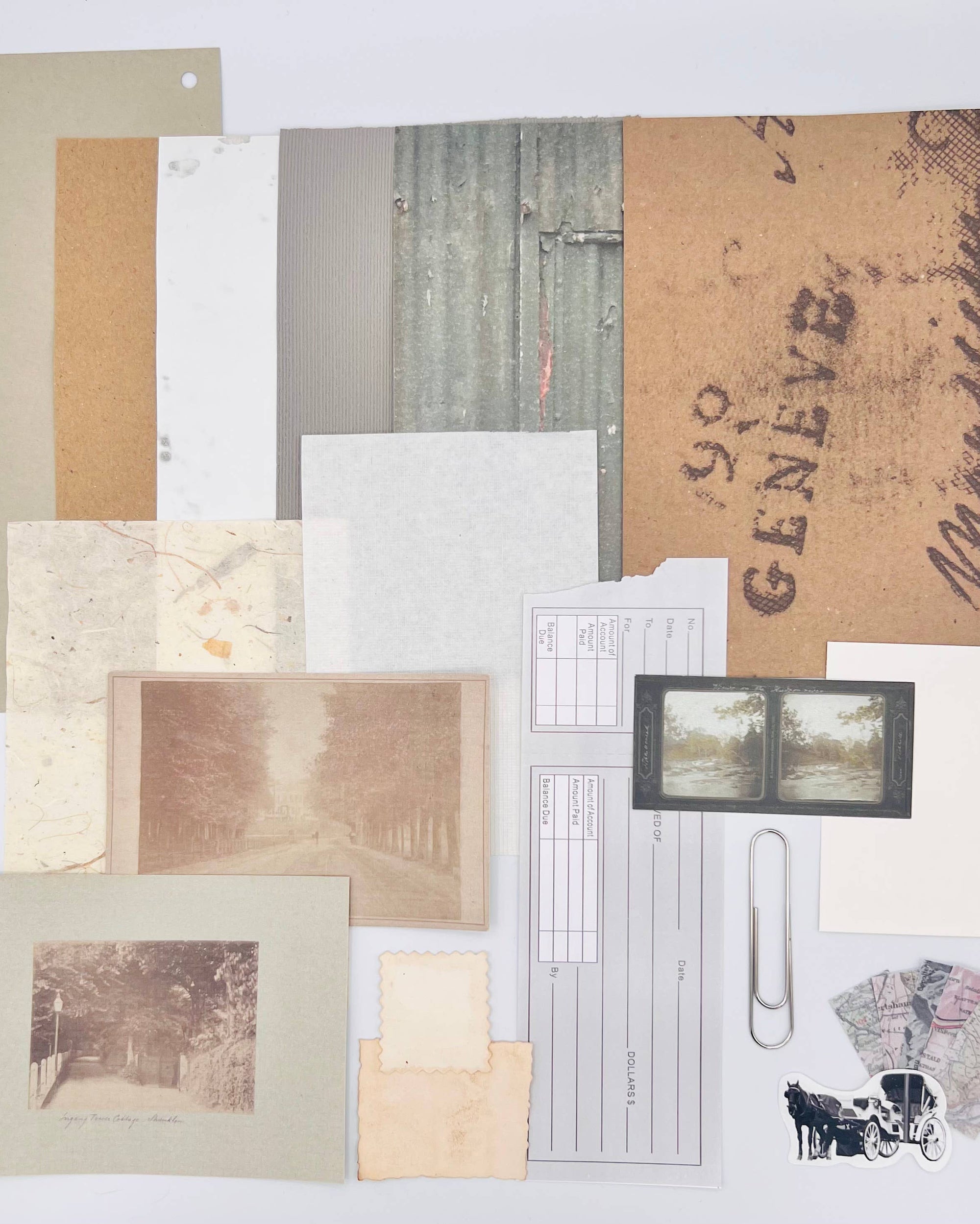 Vintage Scrapbooking Kit No.4