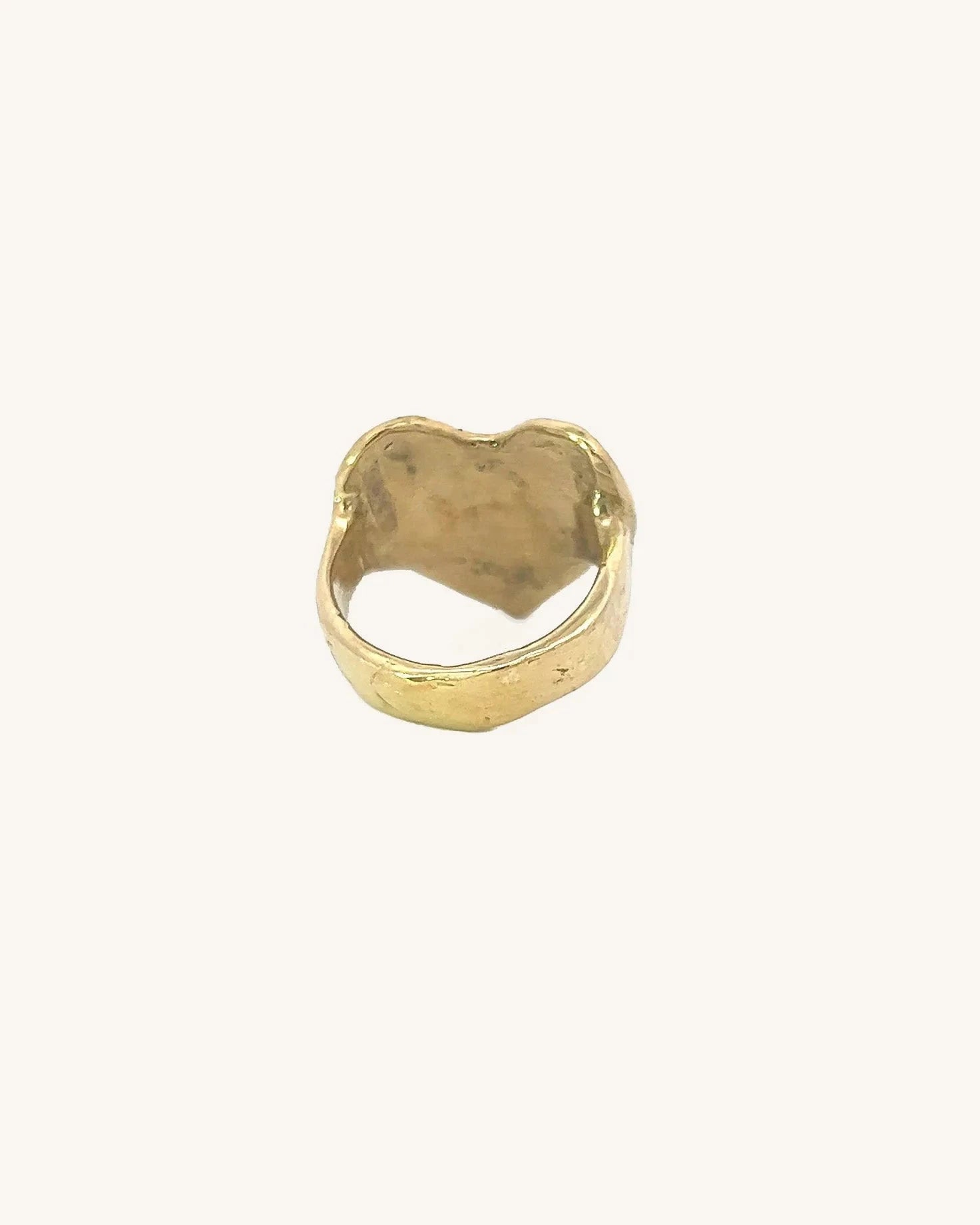 Eros Heart Signet Ring
