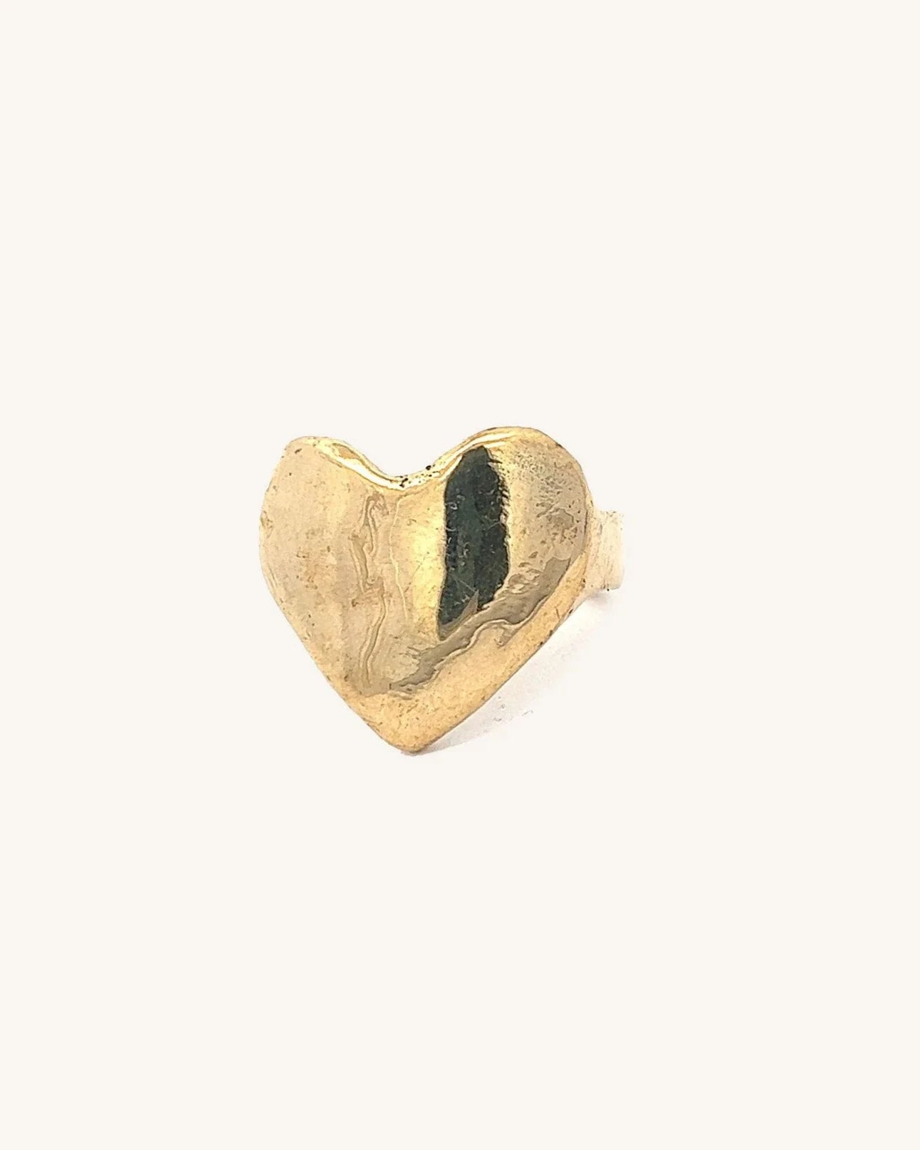 Eros Heart Signet Ring