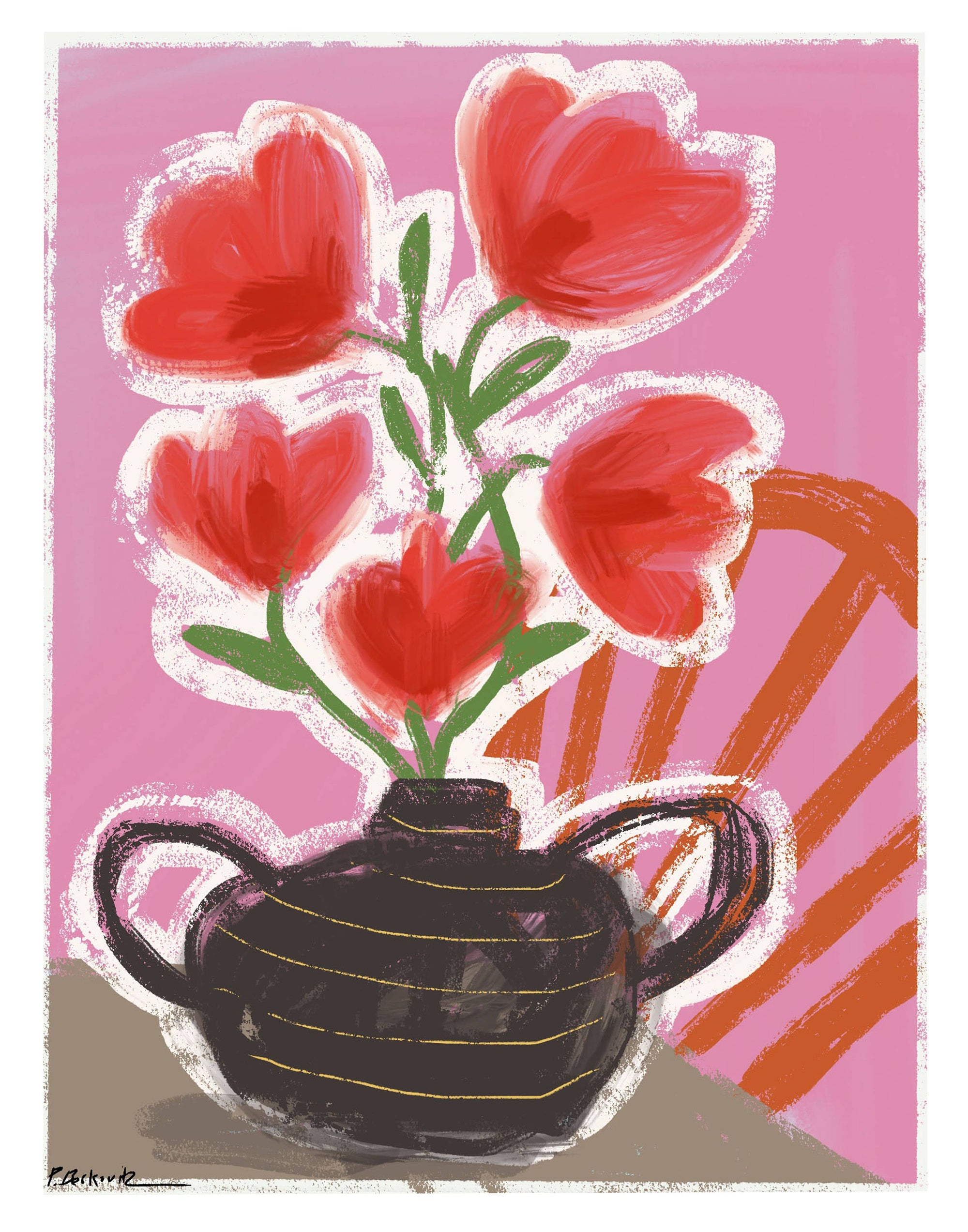 "Tulips" Giclée Fine Art Print