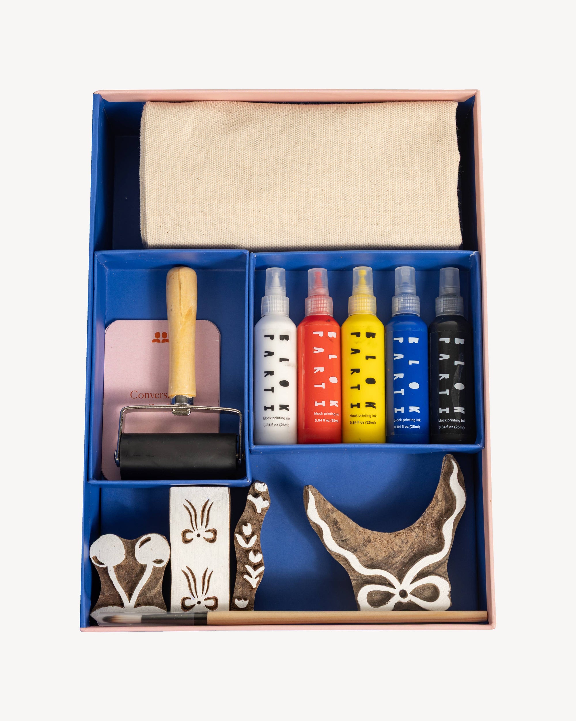 BLOK PARTI Block Printing Kit - Wallpaper Print Tote Bag