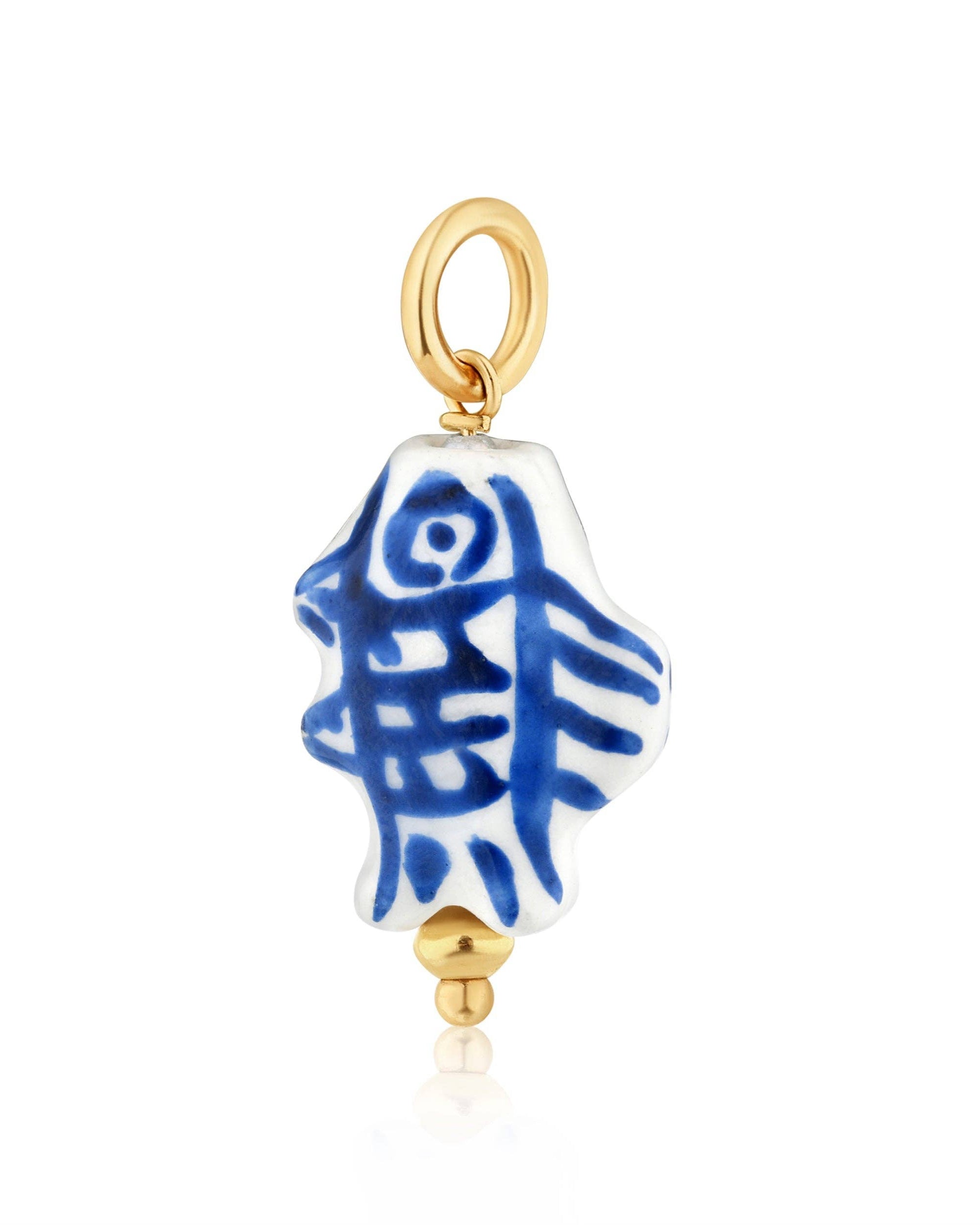 Petra Ceramic Fish Charm