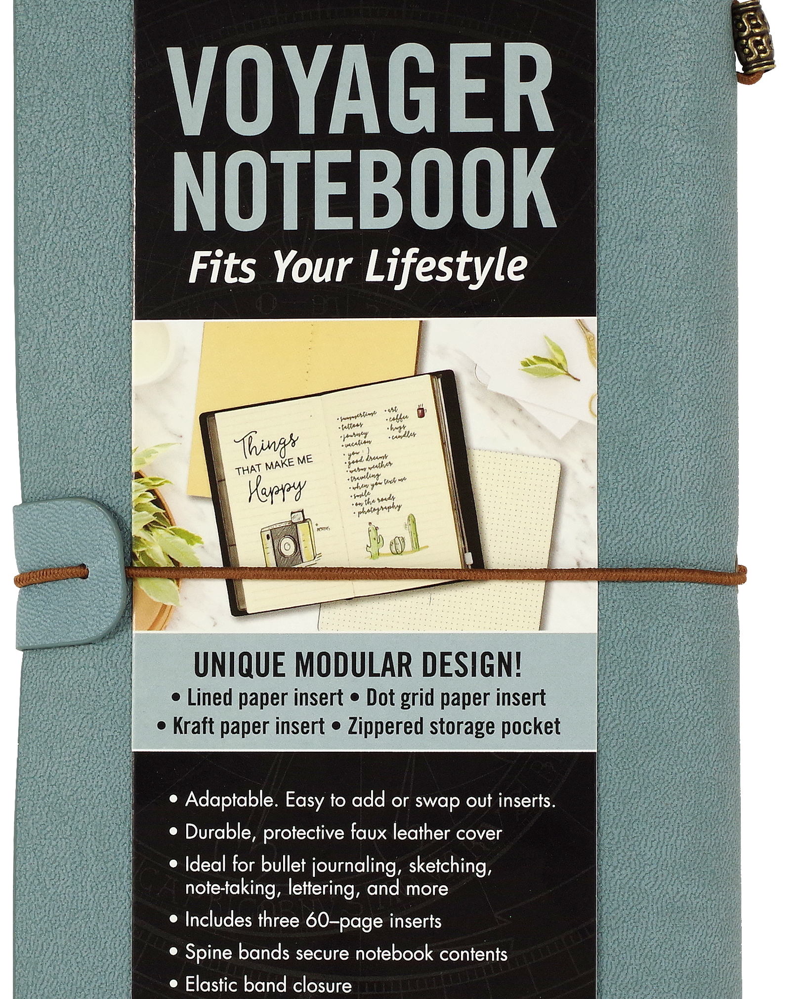 Light Blue Voyager Notebook