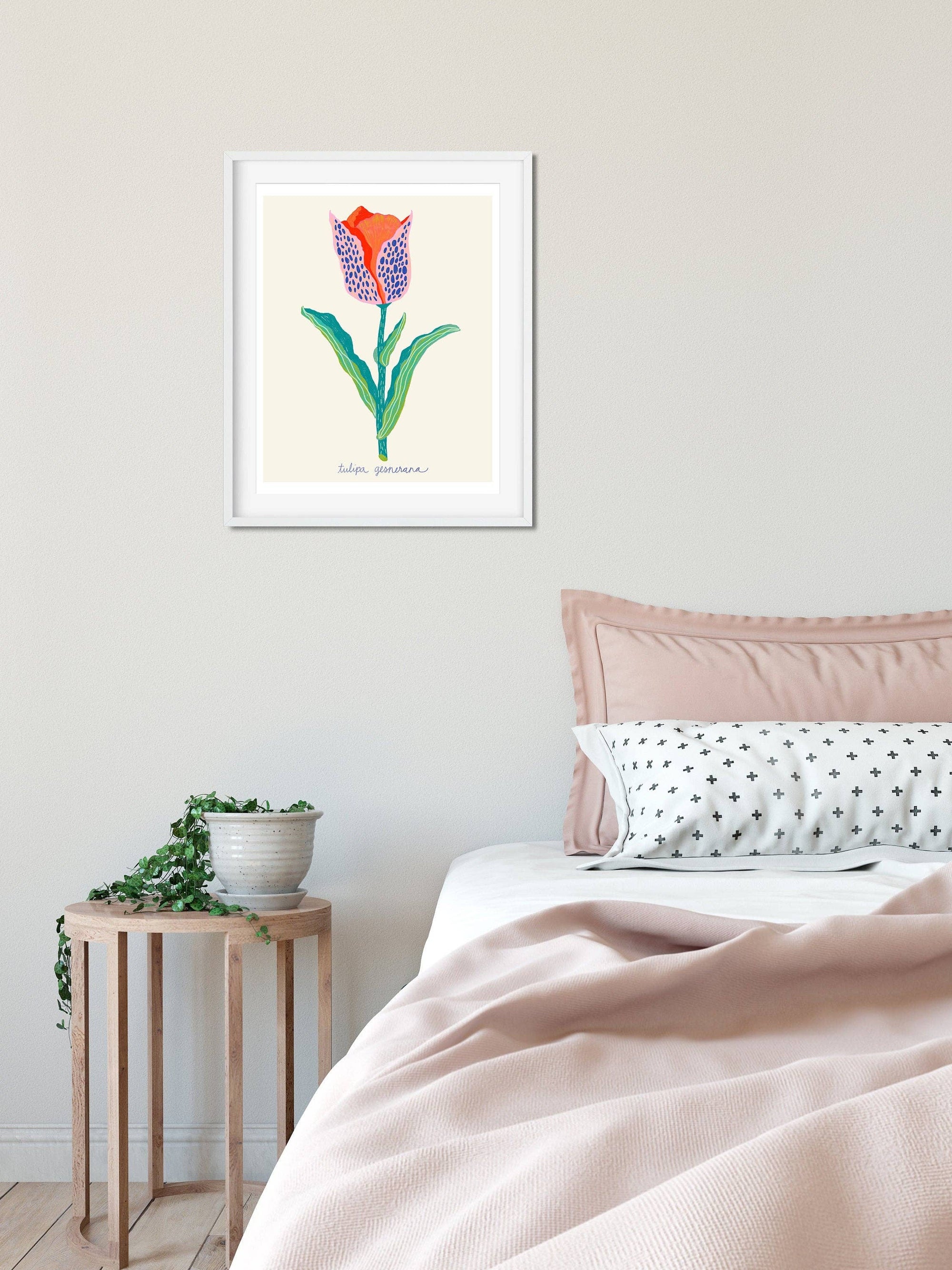 Tulip Botanical - Art Print