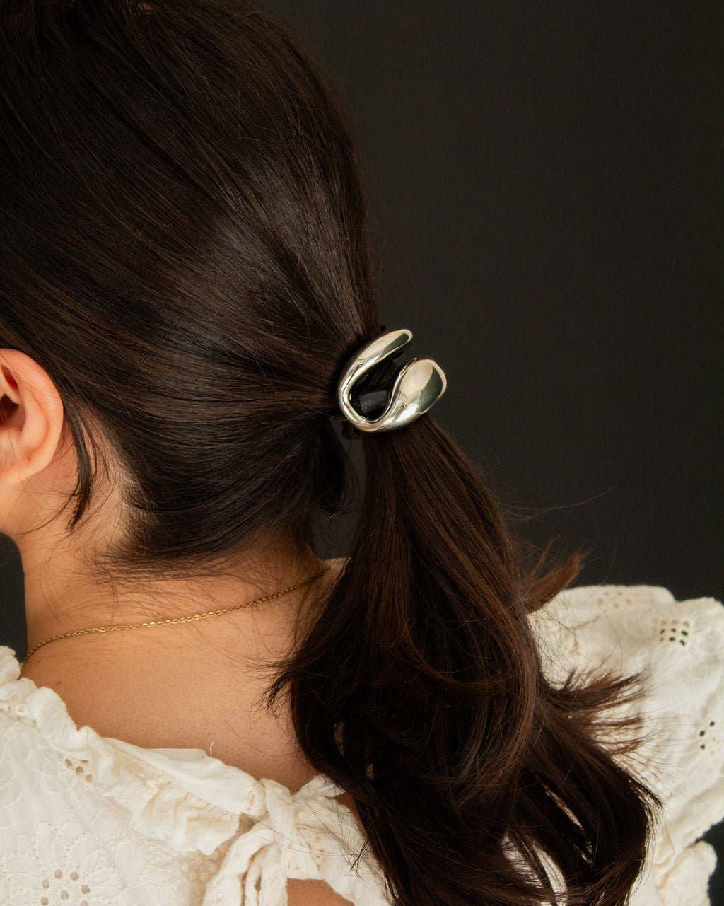 Abstract Ponytail Cuff