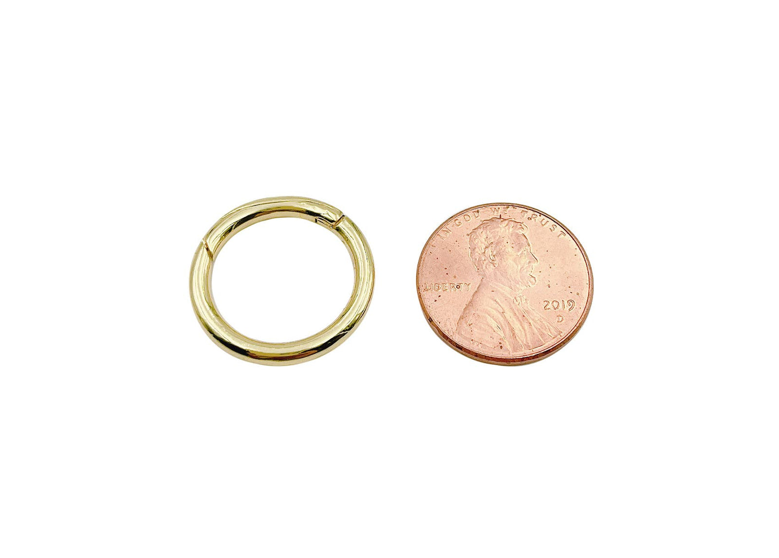 20mm Spring Gate Ring Charm Holder