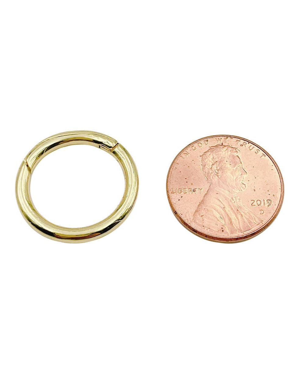 20mm Spring Gate Ring Charm Holder