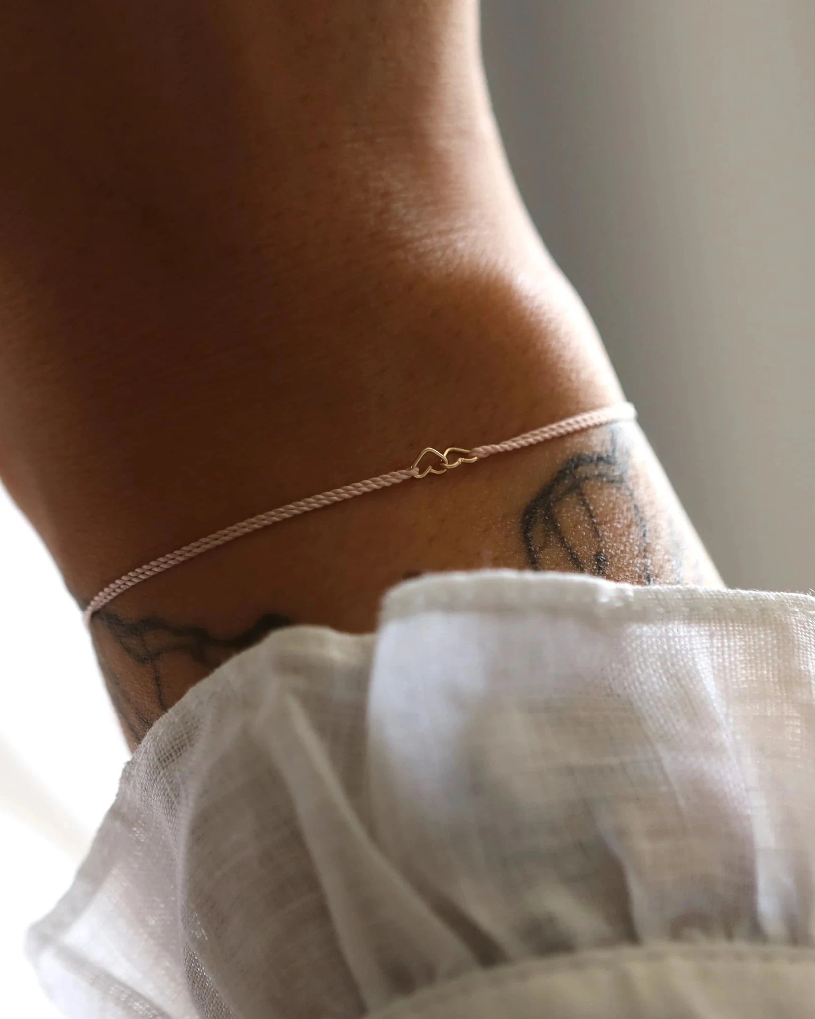 Together Forever cord bracelet