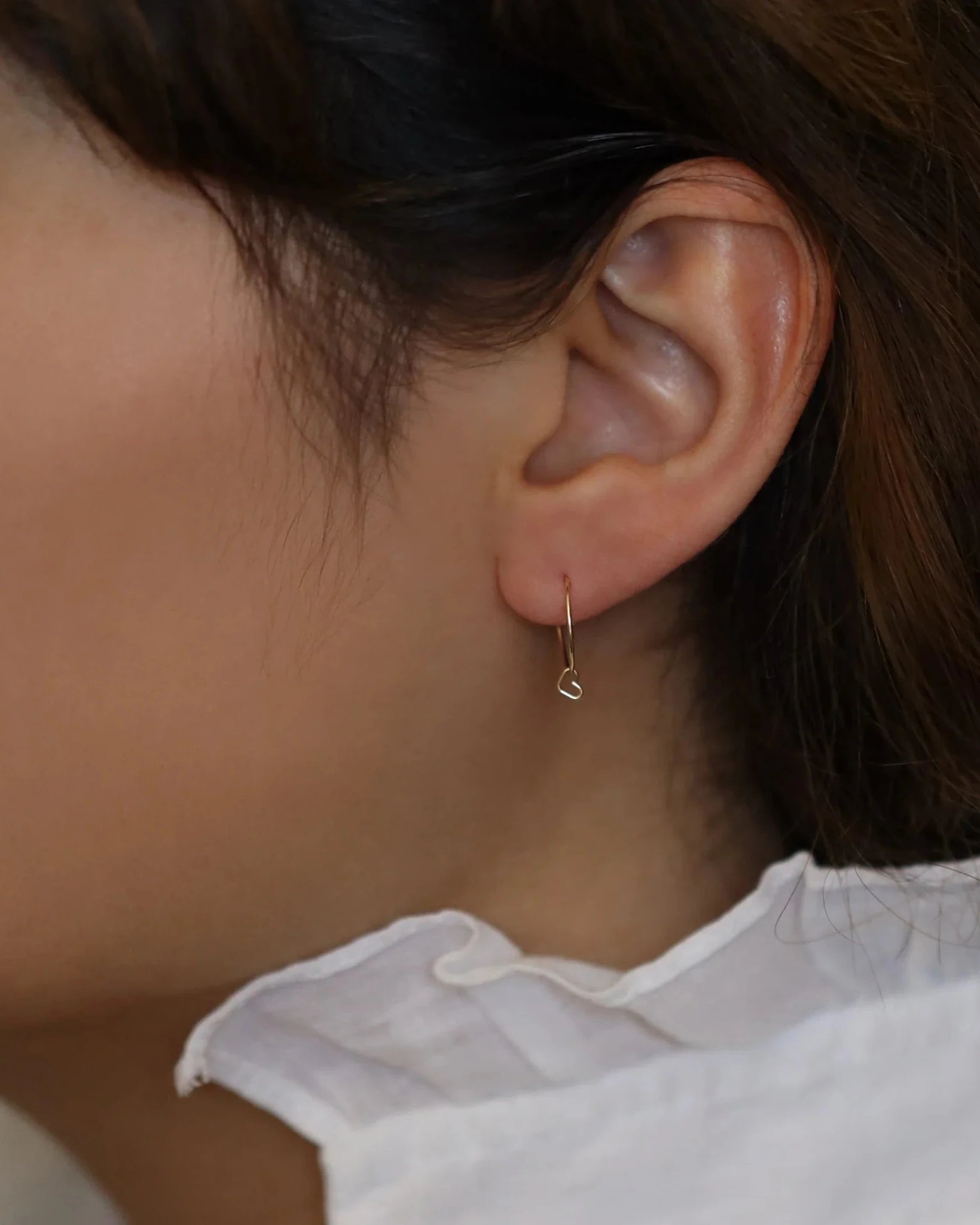 Itsy Bitsy Heart Earring (single)